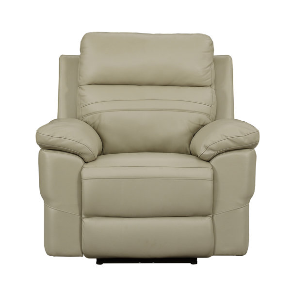 Red Barrel Studio® Caistor 41.5'' Wide Genuine Leather Power Wall